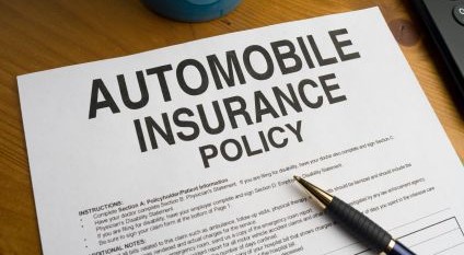 Auto mobile insurance policy