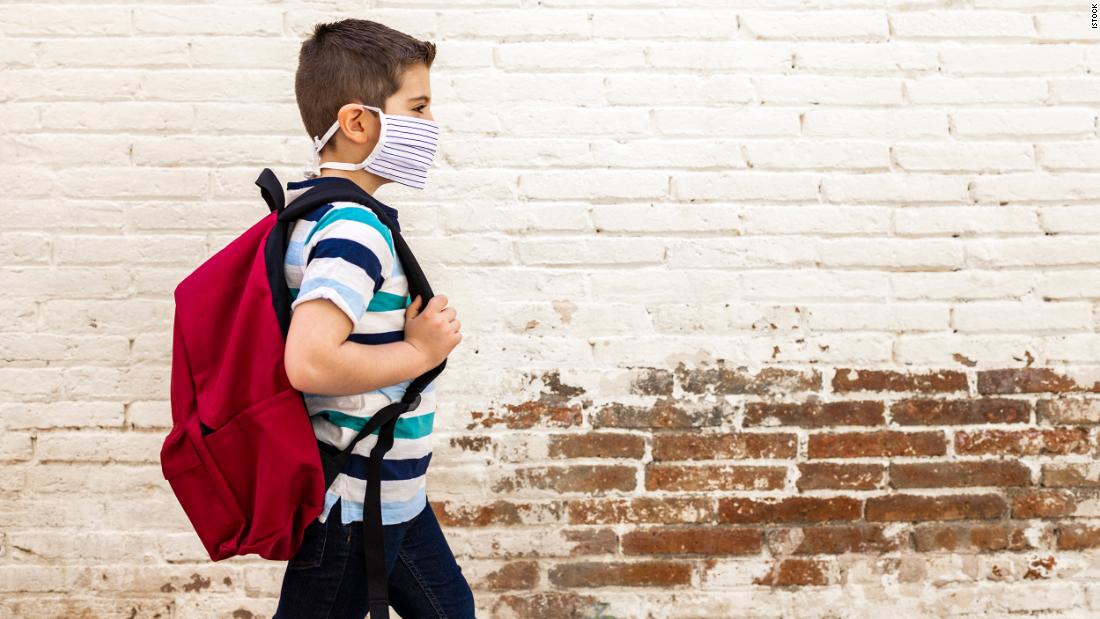 Child Walking Back To School