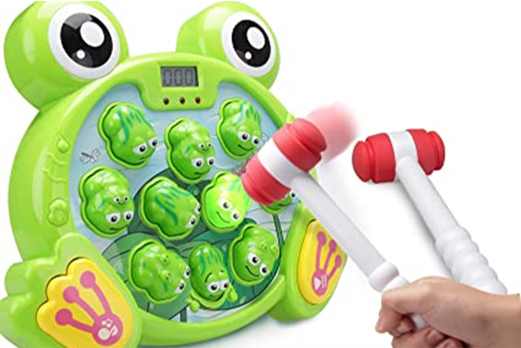 Interactive Whack A Frog Game