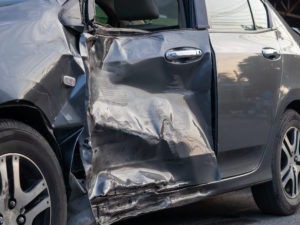 Damaged Car after Accident