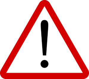 warning sign