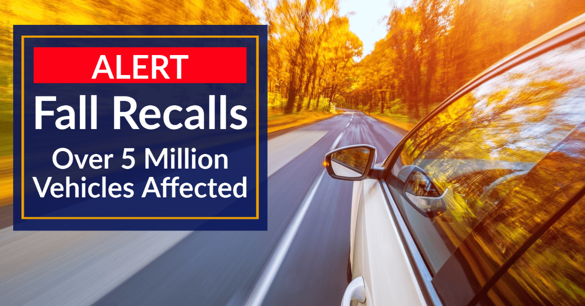 Fall Car Recall Alert