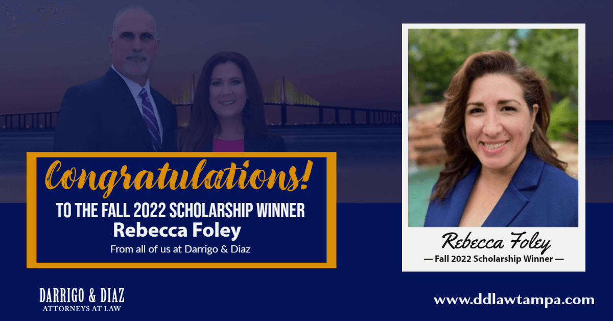 Scholarship Winner Rebecca Foley