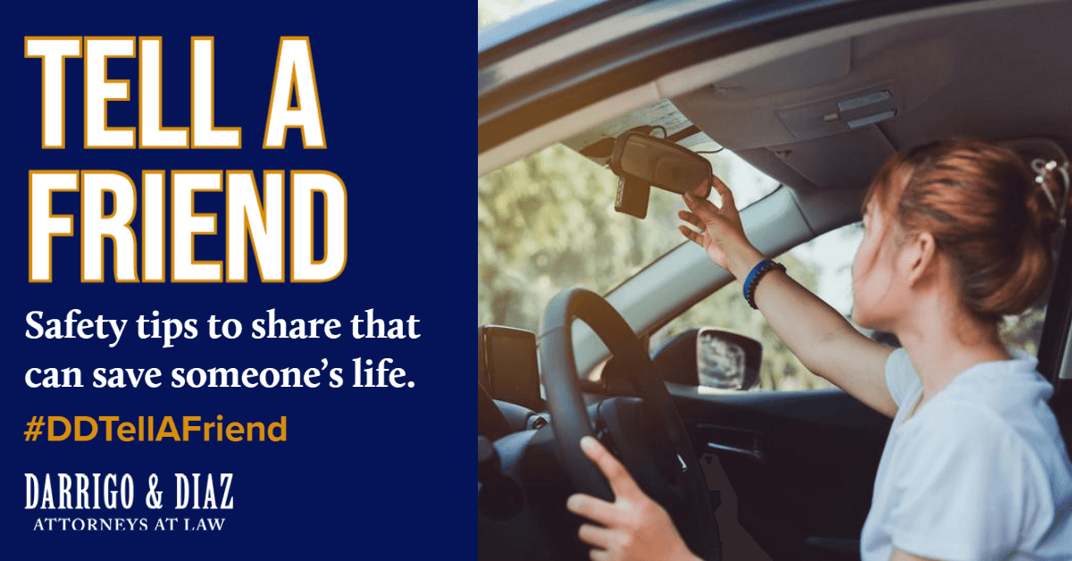 Tell a friend – Safety Tips