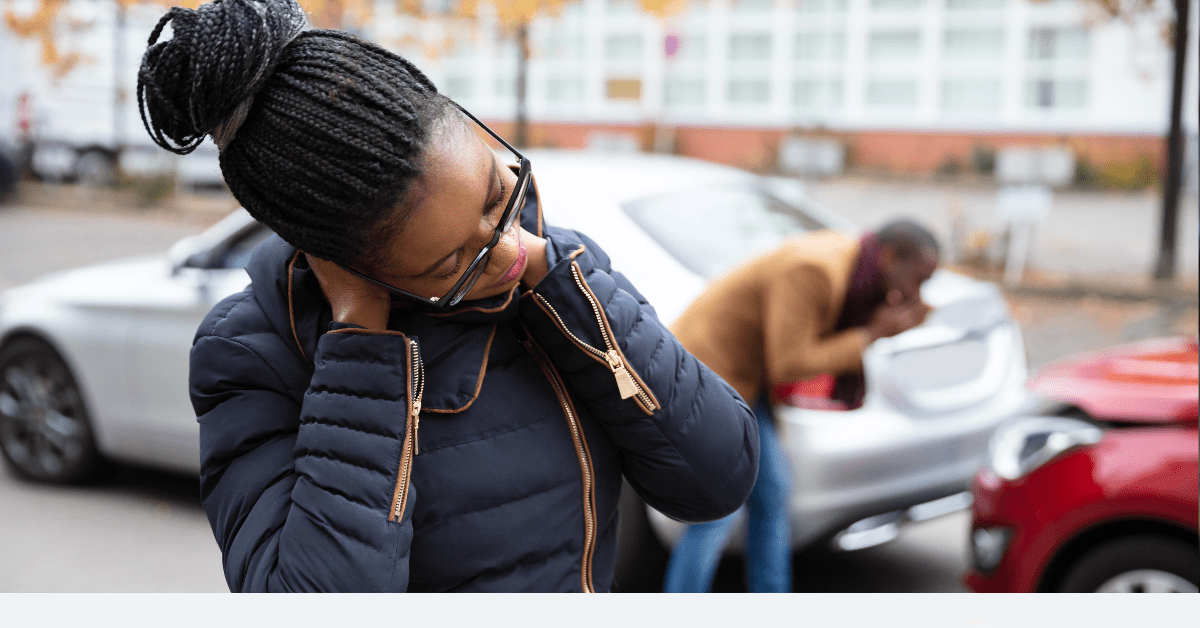 Woman hurt after car accident