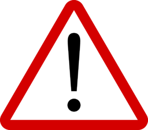 warning sign