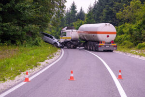 jackknifed trailer accident